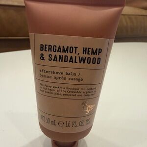 The Fuzzy Duck Bergamot, Hemp & Sandalwood Aftershave Balm - Brown